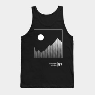 A.M. 180 / Minimalist Graphic Fan Artwork Design Tank Top